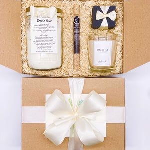 Einzugsgeschenke mit Brot & Salz, Schokolade und Duftkerze von givtback