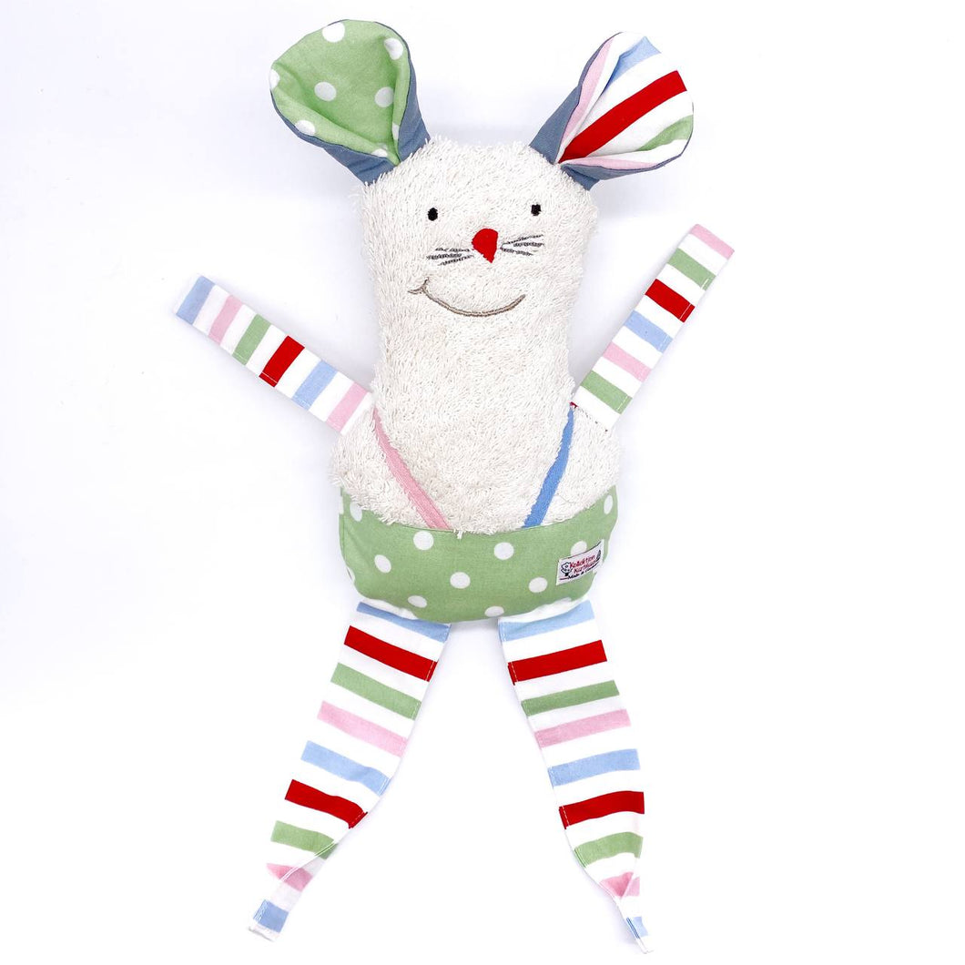 Stofftier Tilly für Babies und Kinder in unisex Farben